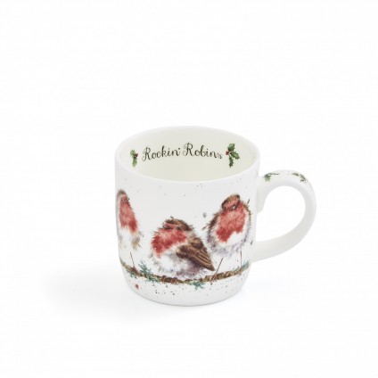 Rockin Robins Fine Bone China Mug