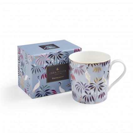 Sara Miller London India Crane Garden Mug