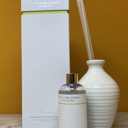 Sophie Conran Energies | Geranium & Ylang Ylang Ceramic Reed Diffuser