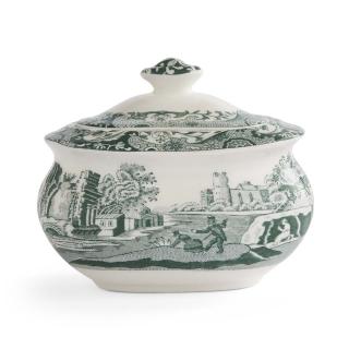 Spode Heritage Green Italian Zucker Schale