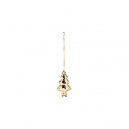Tea filter "christmastree" gold