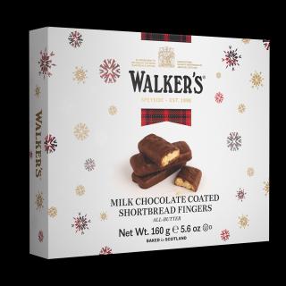 Walkers Shortbread Ltd. – Milk Chocolate Coated Shortbread Fingers 160g