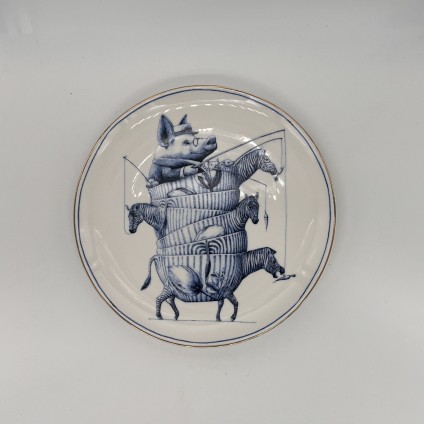 Wall Plate Redmar Hoekstra Zebra