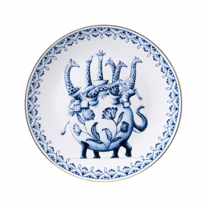 Wall plate Redmer Hoekstra giraffe