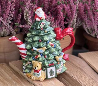 Christmas Tree Teapot